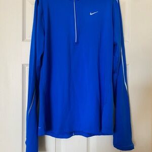 Nike Royal Blue Half-Zip Top
